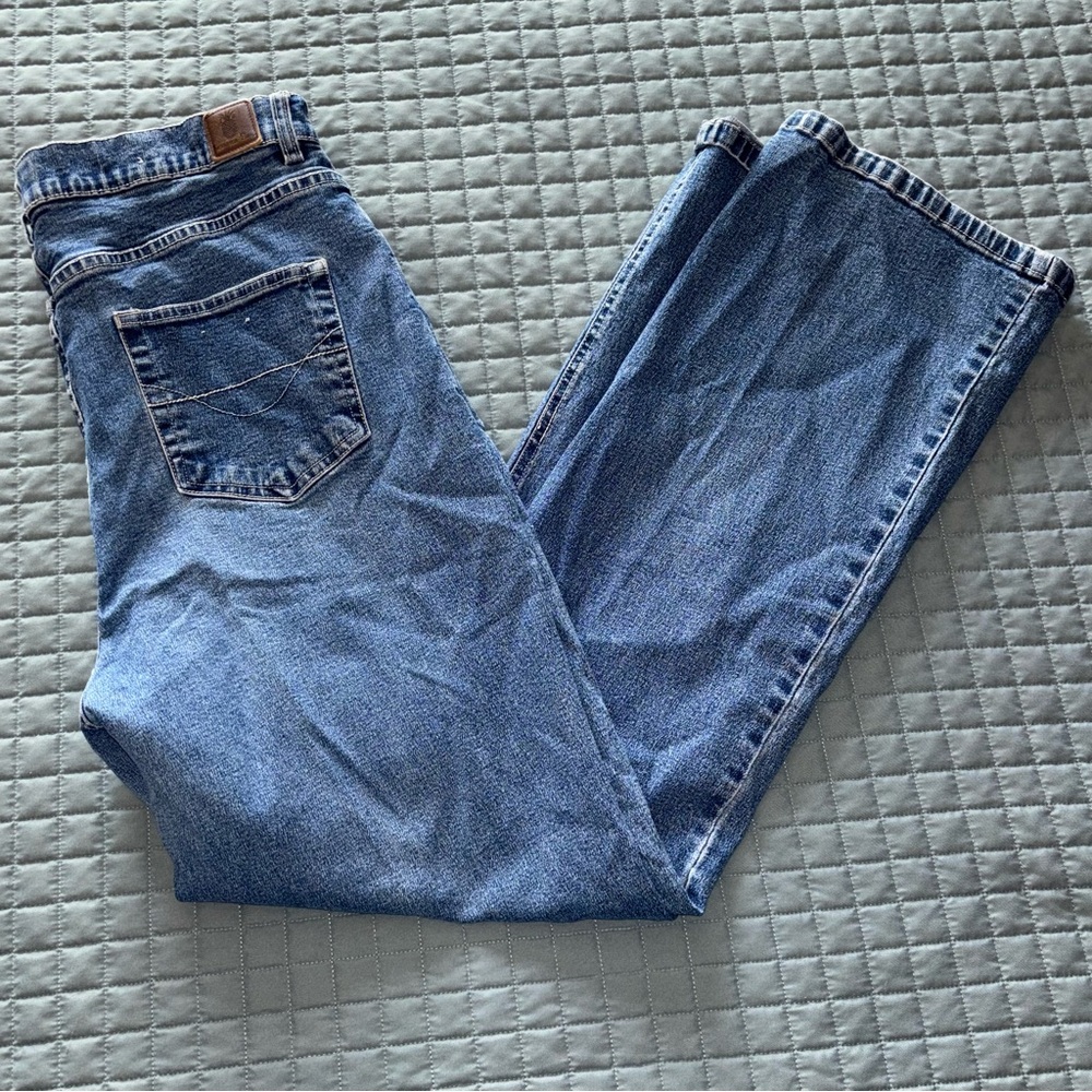 Jamaica Bay Womens Jeans Discover Paradise Bootcut Stretch Size 14 - (E0225B)